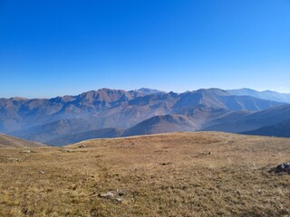Veduta sulle alpi marittime