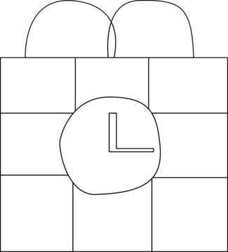 recommend clip art: bomb grenade hand drawn line art