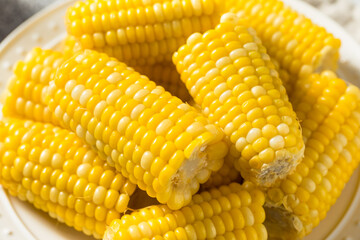 Homemade Steamed Sweet Corn on the Cob