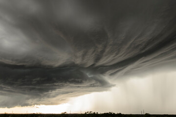 Fototapeta na wymiar Storm chasing