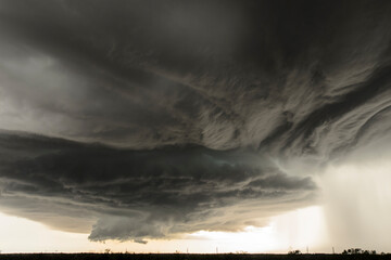 Fototapeta na wymiar Storm chasing
