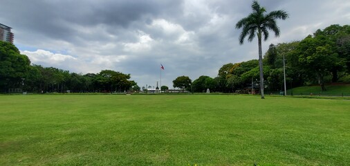 Green Rizal Park, Manila, Philippines
