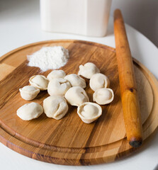 cooking dumplings
