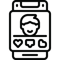 Dating App Candidate Icon