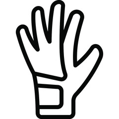 Golf Glove Icon