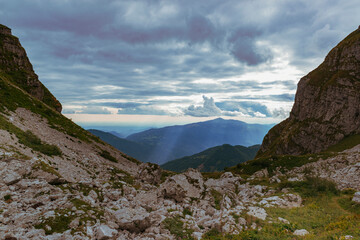 Julian Alps mountain landscape