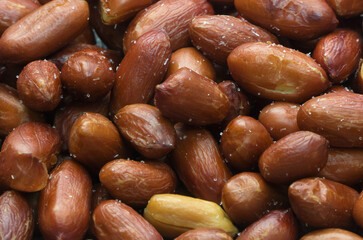 ピーナッツの塩炒め 