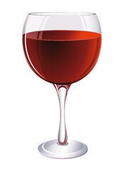 wino butelka kieliszek rose red white alkohol  - obrazy, fototapety, plakaty