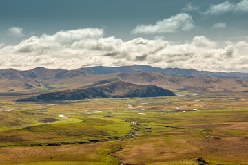 grassland in sichuan china
