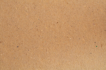 Closeup of brown cardboard  textured background