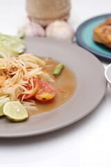 Thai papaya salad or what we call 