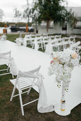 wedding reception table