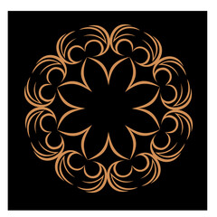 Vintage vector frame with floral elements for design of invitations, frames, menus, labels and websites, graphic elements for design of catalogs and photos, mirrors, brochures of cafes