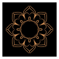 Vintage vector frame with floral elements for design of invitations, frames, menus, labels and websites, graphic elements for design of catalogs and photos, mirrors, brochures of cafes