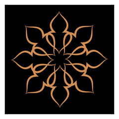 Amazing vector mandalas in different themes in oriental and western style for luxury logos, designs and coloring books