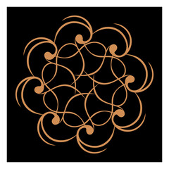 Amazing vector mandalas in different themes in oriental and western style for luxury logos, designs and coloring books