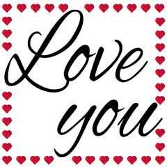 Heart love you with ornaments vintage. Heart love illustration. Heart love infinity symbol, valentines day greeting card. I LOVE you sign
 jpeg image jpg 