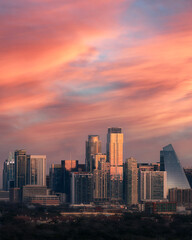 Austin, Texas - sunset view