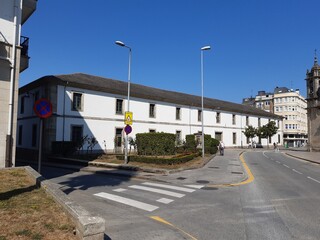 Fototapeta na wymiar Cuartel de San Fernando en Lugo, Galicia
