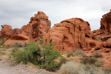 Valley of fire (Nationalpark in Nevada/USA)