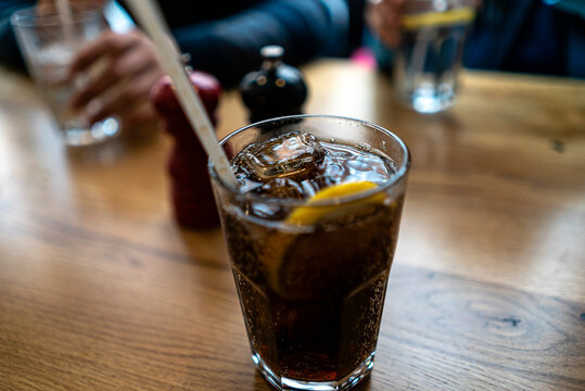 glass of cola