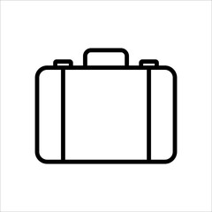 brief case icon vector design template