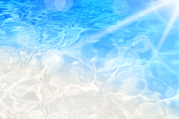 水面 輝く水面 水 光 water surface pool