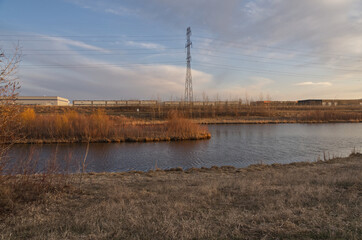 Sunset at Pylypow Wetlands, Edmonton, AB