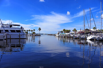 Sports Pier in Dunedin Marina, Florida, USA