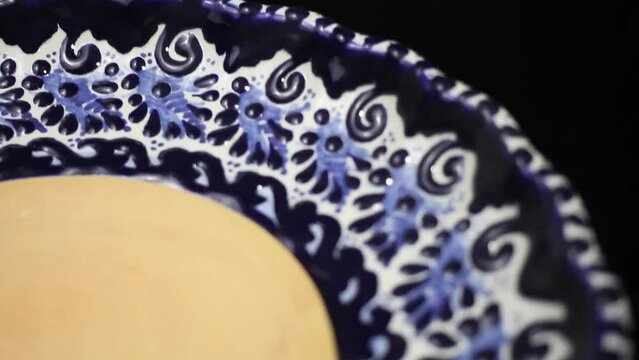 talavera hand made art mexican traditional design
