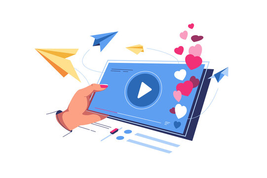 Viral video or video spreading virally on internet