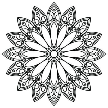 abstract background mandala