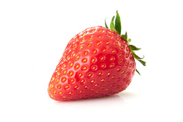 Fresh Strawberry isolated on white background.