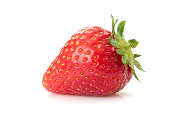Fresh Strawberry isolated on white background.