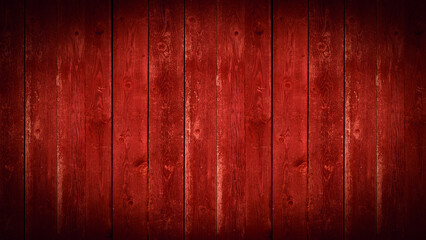 Abstract grunge old dark red painted wooden texture - wood board background