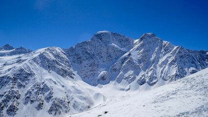 Elbrus - stunning mountains in the south of Russia