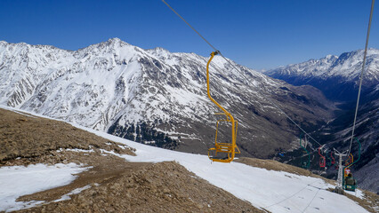 Elbrus - stunning mountains in the south of Russia