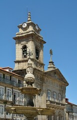 Fototapeta na wymiar Basilica St. Peter in Guimaraes, Norte - Portugal 