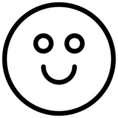 Fototapeta premium emoticon, icon, black, color, blue