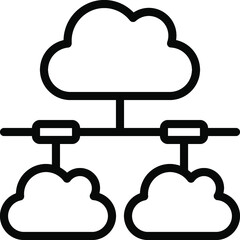 Cloud Network Icon