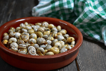 Snails tapa - Traditional food