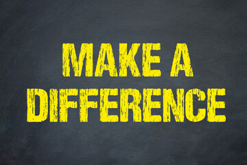 Make a difference