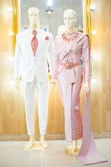 Wedding dress Thai vintage style