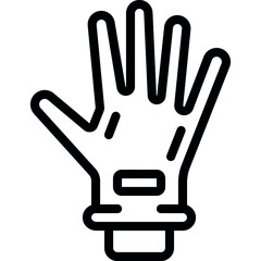 Gloved Hand Icon