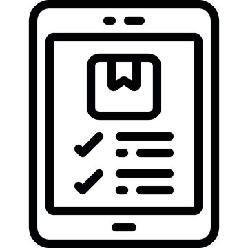 Online Product Checklist Icon