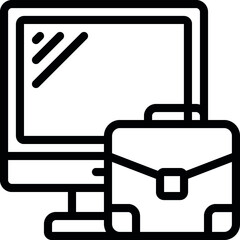 Computer Business Icon