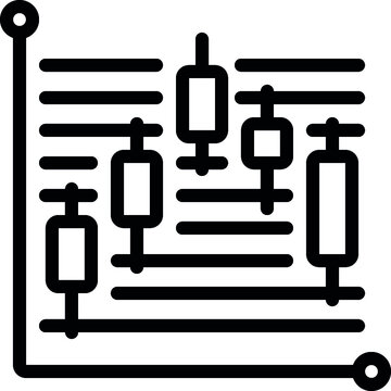 Box Plot Graph Icon