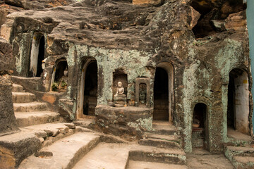 Po Win Daung Caves, Myanmar - 505879178