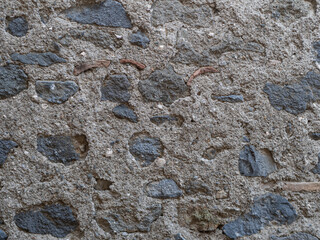 Texture background, mediterranean wall with stone or concrete structure
