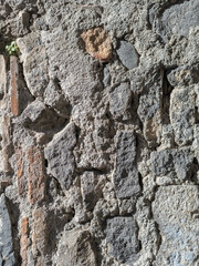 Texture background, mediterranean wall with stone or concrete structure